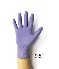 STEEL BLUE NITRILE GLOVES 9.5" - HEAVY DUTY - 1 Case/1000 Count