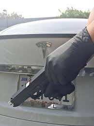 BLACK NITRILE GLOVES 9.5"/ HEAVY DUTY - 1 Box/100 Count